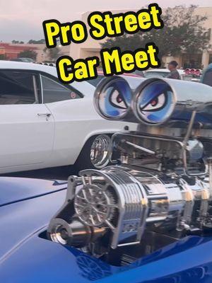 Pro Street Car Meet Up Before The Police Escort Into Turkey Rod Run #sickcarsandtrucks #musclecar #musclecars #prostreet #prostreetcars 