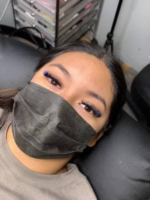 FEELING BLUE 💙💙 ✨IG - MTHLASHES ✨#lashextensions #mthlashes #dmvlashtech #dmvlashextensions #lashartist 