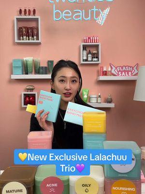 Happy Tuesday everyone 🩵🩵🩵 We are about to start the LIVE with new exclusive lalachuu trio❤️ Make sure to enter now with exclusive deals🩷 All moraclair face mask sheets, body set, hair oil, will be non stop during the LIVE😘 #kskincare #liveflashsale #freegiftwithpurchase🎁 #kbeauty #collagenmask #antiaging 