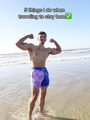 Read caption for more👇🏼✈️ ✅Remember that staying lean while traveling isn’t about being perfect. It’s about finding balance, making smart choices, and enjoying yourself along the way. 1️⃣Find nearby gym: Find a gym near your destination a week before you leave, so you’re ready to crush your workouts! No gym? Adapt to the space you’re staying at and do bodyweight workouts! 2️⃣Prioritize high protein in every meal: -Protein is key for staying full and maintaining muscle. Prioritizing it in each meal helps you avoid crashes and stay on track! I try to aim for 40-50g of protein each meal, or(looking at my hands/2 palm sizes of protein each meal) 3️⃣ plan active adventures: -Instead of lounging all day, I make it a point to get moving. Like a walk on the beach, a hike, or even exploring the city I’m at on foot. It’s an easy way to burn calories and create memories!  4️⃣ Hydrate/don’t over consume liquid calories: -It’s easy to forget to drink enough water while traveling. I like to start the morning off with a glass and keep a bottle handy that I refill throughout the day, while limiting sugary drinks to avoid any unnecessary extra calories. 5️⃣Plan healthy snacks ahead of time: -Traveling in general can be tiring and can tempt you to result in eating junk food on the go. To stay ahead of those cravings, packing protein powder, protein bars, trail mix, etc helps tremendously!(Can even get prepped meals sent to your destination if possible) Need help implementing these tips with a workout/nutrition plan that fits your busy schedule? 👉🏼 Tap the link in bio & apply for 1-1 coaching! #healthytraveltips#getfitwithme#fitmotivation#foryou 