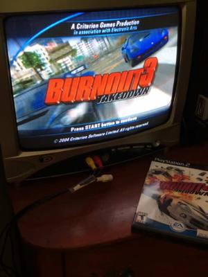 Burnout 3: Takedown on PS2 (2004) #burnout3 #ps2 #playstation2 #2000s #00s #crttv #2004 #ps2games #burnout #early2000s #millenialnostalgia #2000sgames 