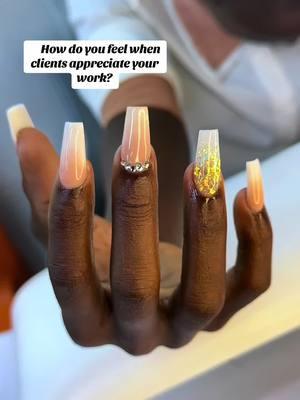 There’s nothing more rewarding than seeing a client light up with joy when they love their nails. Your appreciation fuels my passion and reminds me why I love what I do! 💅✨ #NailArtLove #HappyClientsHappyMe #PassionForNails #NailTechLife #ClientAppreciation #NailGoals #LoveWhatYouDo #CreativeNails #NailInspo #BeautyWithPassion #NailArtist #NailLove #HappyClients #NailDesigns #NailJourney