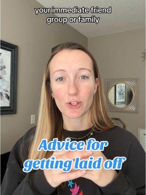 Advice for anyone who has been laid off recently 🫶🏼 Also if you got laid off with a bunch of other coworkers, make a group chat to share resources of what places are hiring and tips on filing for unemployment in your state #layoffs #unemployed #layofftips #layoffadvice #techlayoffs #jobsearchtips 