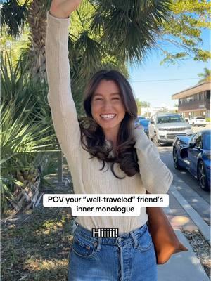 Inside your travel friend’s head…but they’d never say it out loud 👀👀 #travel #funny #funnytravel #travelmeme #travelskit #travelgirl #travelhumor 