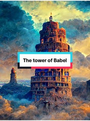 The tower of Babel incident that caused the confusion of tongues and how scholars use the leftover language to make codes ##babel##language##codes##occultok##mythology##towerofBabel##Babylon##awareness##fyp