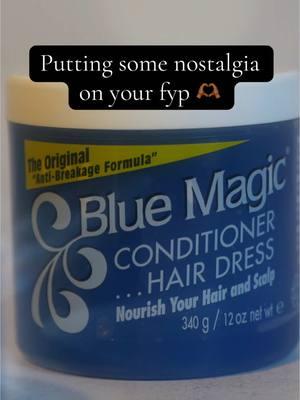 There’s nothing quite like that Blue Magic feeling! 💙🪄 #bluemagic #naturalhair #curlyhair #nostalgia #bluemagicgrease 