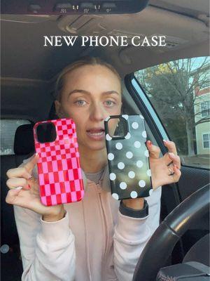 Which one is your favorite?? I think the black poka dot is mine🖤😍 #MomsofTikTok #sahm #girltok #newphonecase #phonecase #girlythings #relatable #unboxing #lakenorman #charlotte #northcarolina 