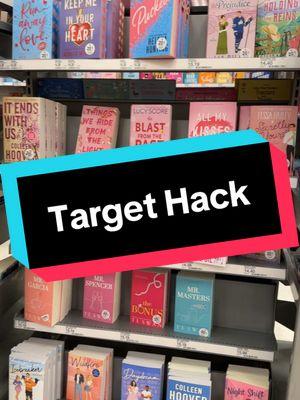 Wow, I saved a lot of money today. But not only that I was flabbergasted that this was even a thing. Please tell me that you knew this and I am just late to the party! #target #targethack #targetfinds #targethaul #books 