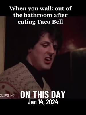 #onthisday ##fyp #foryou #foryoupage #rocky #tacobell #rockybalboa #philly #boxing #haha 