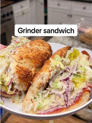 My favorite sandwich EVER!! #grindersandwich #grinder #sandwiches #subs #sandwich #bigsandwich #sandwichtoshare #sharingsandwich #grindersandwich #grindersandwichrecipe #bestgrindersandrecipe #bestsandwich #bestsandwhichever #bestsandwiches #bestsandwichrecipe #picnicfood #picnicsandwich #picinicbasket #picnicdate #giantsandwich #worldsbigestsandwich #frenchbreadsanwich #giantgrindersandwich #howtmakegrindersandwich #whattomakefordinner #whattomakeforapicnic #picnicbasket @Hellmann’s Mayonnaise @Kroger @Graza @Tillamook 