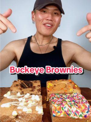 These Brownies are THICCC~ First Time Trying @Buckeye Brownies ~  #buckeyebrownies #brownies #milk #Foodie #foodtiktok #fyp #foryoupage #fypシ゚viral #mukbang #asmr #eatingshow #eatingsounds #eatingasmr #joeoheats 