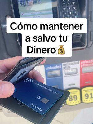 Cómo mantener a salvo tu dinero 💰 #rfid #antitag #billetera #wallet #tarjetadedebito #antitheft #fyp 