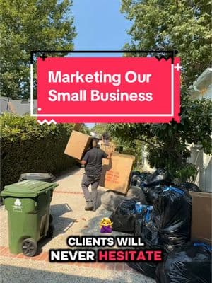 #creatorsearchinsights How we went about marketing our small business! Some tips to market your own business 👍 #howtogrowyourbusiness #SmallBusiness #marketing #doorhanger #junkremoval #homeservice 