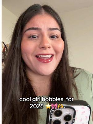 your cool girl guide to new hobbies to try in 2025 😍 #Hobbies #CASETiFY #NewYear #GirlyHobbies #CraftTok #HobbyIdeas #NewYearResolutions #DIYHobbies