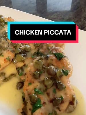 #chickenpiccata #chickendish #chickenrecipe #FoodTok #italianamericanfood #comfortfood #easymeals 