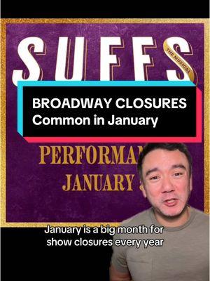 The good thing is a lot of these shows are launching tours or releasing albums! #broadway #industry #closures #finalperformance #finalshow #theatre #musicaltheatre #musicals #nationaltour #castalbum #castrecording #happytrails #showtime #nyc 