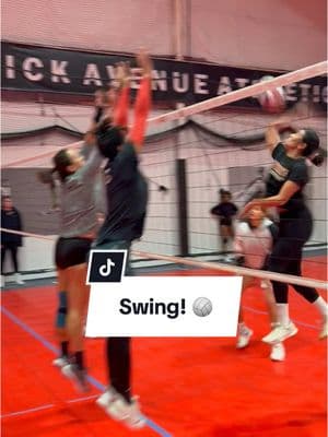 No One: “...” Volleyball Players: “I’M GONNA SWING!” 🏐💪💥 #WomensVolleyball #GirlsVolleyball #VolleyballGirls #IndoorVolleyball #VolleyballSwing #LongIslandNY #LongIsland  