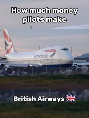 British Airways Pilot Salary 🇬🇧💵 #british #britishairways #salary #salaries #pilot #pilots #studentpilot #studentpilots #futurepilot #futurepilots #boeing #boeing747 #b747 #747 