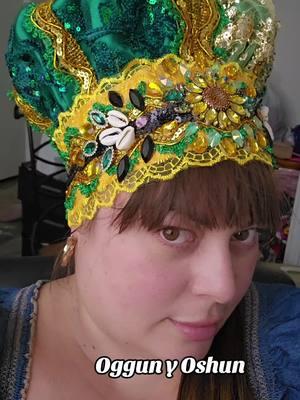 gorro para oggun con oshun #fyp #oshaifa #santos #yoruba #viral #parati #santerosdelmundo #santeroscubanos #santeros #santeria #trajesdesanto #santerosdelmundo #santeroscubanos 