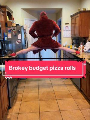 Brokey budget pizza rolls 🍕 @Fitmunchiez🍕 #collab #broke #struggle #meal #Recipe #bigback #food #kitchen #Love #bros #pizza #splits #hope #banana #live #happy #welp #pizzarolls #budget 