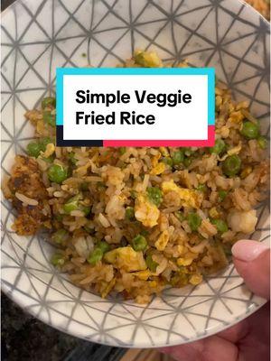 Learn how to to more with less in my book: Zero Waste Cooking For Dummies.  2025 may be the year of simple comfort food.  It’s definitely time to buy less and use more of what you have. Veggie fried rice is a simple way to use up leftover white rice from takeout or other meals.  #comfortfood #friedrice #zerowastecooking #naturaldisastersurvival #nutrition #quickmeal #chewthefacts 