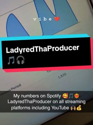 LadyredThaProducer on All Streaming platforms 🎚️ Check me out! 🎧  #lgbt #wlw #2025 #followme #motivation #audioengineer #producer #newme #ladyredthaproducer #youtube #ig #follow #allstreamingplatforms #music #streaming #spodify #listen #newproducer #musiciansoftiktok #blackgirlfollowtrain #fanbase #itunes #iheartradio #ase 