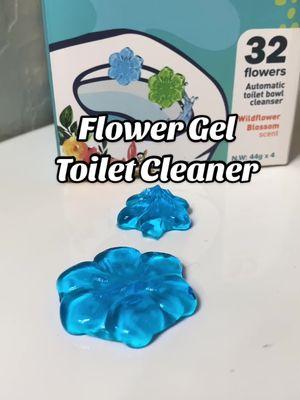 Flower Gel Toilet Cleaner#toiletcleaner #toilet#bathroom #deodorize #deodorizer #tiktokshopfinds 