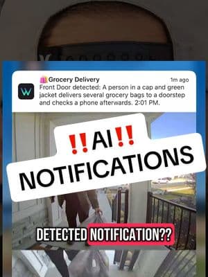 🚨NEW SERVICE ALERT!!🚨  "Descriptive Alerts," 🔔 AI notifications that accurately summarize motion events that take place in front of a Wyze Cam. The result? Alerts packed with important details and contextual information. Try it today with a Cam Unlimited Pro subscription! #ainotification #ai #aitechnology #smarthometech #wyzecam 