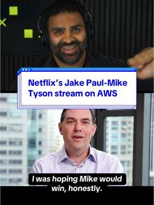 We asked Amazon Web Services CEO Matt Garman about what caused Netflix’s glitchy Jake Paul-Mike Tyson stream and why live streaming is still so hard. #aws #amazon #netflix #streaming #jakepaul #cloud #tech 