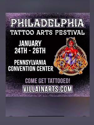 Philadelphia Tattoo expo January 24-26. Book now! #tattoolife #philadelphiatiktok #tattooartist #tattooartistsoftiktok #tattoo #victorsepulveda #sepulvedatattoo #sepulvedatattoostudio 