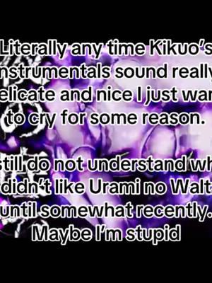 I might like this version better actually #kikuo #kikuomiku #kikuohana #hanatan #yaaaaayact1 #thegoodone #theyrebothgoodsorry #hanatangobacktotohoeurobeat #yeahyeahyeahyeah #noseriouslyhowcouldinothaveenjoyedthis #uraminowaltz #thankyouhanatan