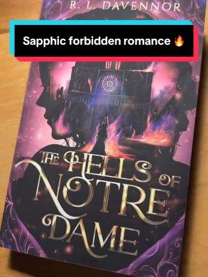 Sapphic forbiddden romance in the sheets (streets) of gothic Paris… what more could you ask for? 🔥 #darkfantasybooks #darkfairytale #fantasyromancebooks #signedbooks #queerbook #spicyfantasyromance #forbiddenromancebooks #sapphicbooks #phantomofnotredame #thehellsofnotredame 