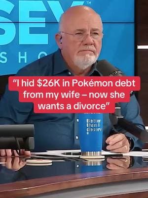 Kyle called The Ramsey Show to share how he secretly racked up $26K in debt on Pokemon cards and giveaways, breaking his wife’s trust and leading to divorce papers. Can radical honesty rebuild what was lost? #daveramsey #moneytok #moneytips #moneyproblems #relationshipproblems #financialinfidelity @Jade Warshaw 