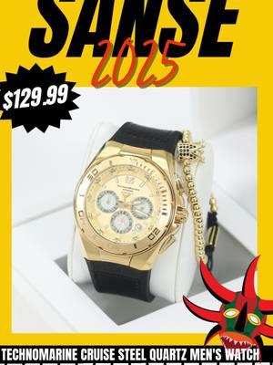 ** Oferta La Sance Envíos a Puerto Rico y EE.UU. ¡Pulsera gratis incluida!** **Reloj Technomarine Men's Cruise 46 mm**  **Correa de cuero negra, caja de acero y dial Color Oro **  **Movimiento de cuarzo** **¡Compra ahora y obtén un 5% de descuento adicional solo en nuestra página web!** **Garantía:**  - 3 años en maquinaria  - 6 meses en batería (en tienda) **Horarios:**  - Lunes a Sábado: 9:30 AM - 5:00 PM  - Servicio al cliente vía WhatsApp: 9:30 AM - 11:30 AM 📞 Contacto: Jon - 9397177316  🔗 [Compra aquí](https://www.jatechnomarinepr.com/collections/technomarine)  📍 [Ubicación](https://goo.gl/maps/pSJNqKP94Ky) ### Hashtags: #puertoricoholic #100x35 #loves_puertorico #thegoodlifepr #ruteandomiisla #prturismo #placespuertorico #visitpuertorico #placespr #tiratepr #viejosanjuan #backpackingpr #puertoricogram #boricuasbelike #isladelencanto #oldsanjuan #puertorico #puertorican #isladelencanto🇵🇷 #puertorico🇵🇷 #whateverpuertorico #puertoricolife #seepuertorico #sanjuan #jontechnomarine #technomarinewatch #technomarine #technomarine100x35 #technomarineoriginal #technomarinepr 