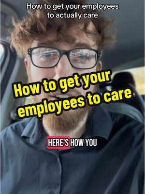 How to get your employees to care about your small business #SmallBusiness #smallbusinessowner #businessowner #profitability #management #leadership #systems #businessconsulting #businessconsultant  