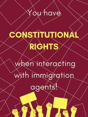 Know your rights when interacting with ICE! #ICE #deportations #migrants #immigrationlawyer #usmexicoborder