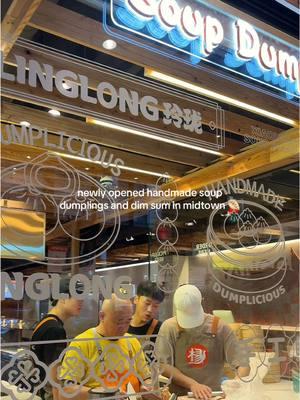 Newly opened handmade soup dumplings in Midtown 🥟@linglong.nyc Try out their unique flavors and freshly handmade dim sum/soup dumplings for breakfast! #soupdumplings #chinesefoodnyc #nycfoodie #cheapeatsnyc #nyceats #dimsumnyc #linglongnyc #handmadesoupdumplings #dimsum #midtowneats #nycrestaurants