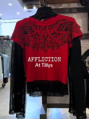 Shopping #affliction at Tillys 🔥 Tag someone who loves affliction 🤝 #tillys #afflictionshirts #afflictionclothing 