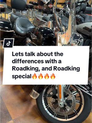 Let’s talk differences with a Roadking and Roadking special🔥 #fyp #nicktheharleyguy #harleydavidson #harleydavidsonlifestyle #harleydavidsonmotorcycles #harleydavidsondaily #motorcycle #moto #motorcyclesoftiktok #indiana #fortwayne #bikertok #biker #rideorrot #roadking #roadkingspecial #bagger @Harley Davidson of Fort Wayne 