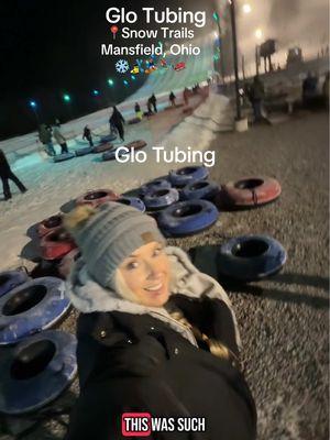 GLO TUBING 🌟❄️🛷🎿🏂⛷️ 📍Snow Trails / Mansfield, Ohio #snowtubing #creatorsearchinsights  #skiresort #ohio #snowtrails #mansfield #mansfieldohio #travel #traveltiktok #travelwithme #travelvlog #familytravel #traveltips #glowinthedark 