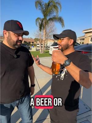 Two beers 🍻 is better than one #doubleitandgiveittothenextperson #drunkmeme #richardvilla #doubleit @hectormontanacomedy 