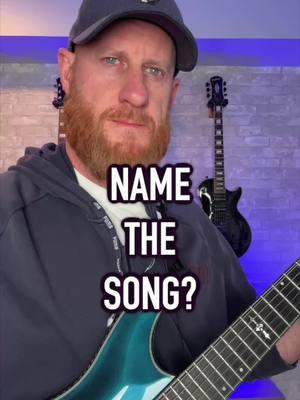 Can you name this song? #Guitar #guitarplayer #guitarlessons #guitarteacher #learnguitar #electricguitar #playguitar #howtoplayguitar #guitaressentials #namethesong 