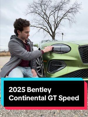 The fourth-gen 2025 #Bentley Continental GT Speed brings a major upgrade in acceleration. There’s no longer a W-12 under that hood, but instead a twin-turbocharged 4.0-liter V-8 paired with an electric motor that packs 771 hp and 738 lb-ft of torque. The previous Continental GT Speed reached 150 mph in 18.1 seconds while the new Speed hits 150 mph in just 14.9 seconds. Tap the link in our bio for the full review with test results. #BentleyContinental #ContinentalGTSpeed #luxury #coupe #PHEV #V8 #review #tested #carsoftiktok #cartok #caranddriver 