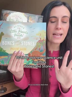 I am so excited to show you this new science for littles course: Bones and Stones from @The Good and the Beautiful! It looks amazing! I will update you as we start using it!  ✨Science unit linked in my bio!✨ #homeschool #homeschoolcurriculum #homeschoolscience #toddlerlearning #preschoolathome #preschoolactivities #toddleractivities #kindergarten #firstgrade #science #homeschoolresources #homeschoolmom #thegoodandthebeautiful #tgtb #thegoodandthebeautifulcurriculum 