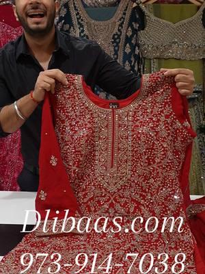 Heavy mirror work embroiderey on georgette fabric plus size party wear red color palazzo suit  #dlibaas #palazzo #palazzosuit #plussizeindianclothing #palazzoset #indiansuit 