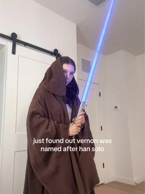 jedi rizz😛 with my hair like this i literally look like qui gon jinn omg free me #vernon #seventeen #svt #chwehansol #carat #dolly #starwars #hansolo #kpop 