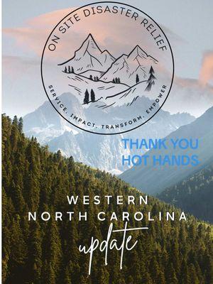 HUGEEE shout out to @HotHands Warmers legit you have been a life savor for our mountain communities!! ❤️  #WNC #WNCstrong #NC #NCstrong #HurricaneHelene #hothands Thank 