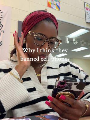 My students asked me why they banned cell phones… here’s my response! 🥲♥️ Tell me your thoughts in the comments! . #teacher #blackteachersontiktok #teachersoftiktok #highschool #teachertok #genz #BlackTikTok #cellphoneban #teacherproblems 