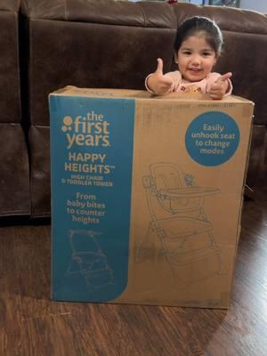 #ad I wish I would’ve known about @thefirstyearsbrand Happy Heights High Chair sooner! I’m all about convertible baby items, not only do they help save money but also save space. Regardless if you have one baby or planning on growing your family, the Happy Heights High Chair & Toddler Tower is a must ✨ #thefirstyears #highchair #toddlertower #MomsofTikTok #dadsoftiktok #parentsoftiktok #babymusthaves 