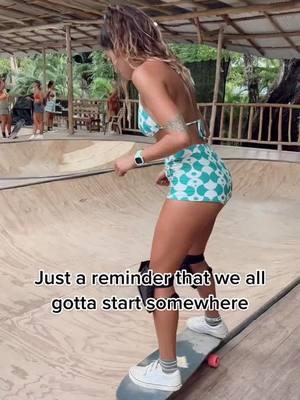 Gotta start somewhere #skateboard #skate #skatergirlcheck #skating #skatelife #surfskate #costarica #girls #gorlsrule #girlstrip 